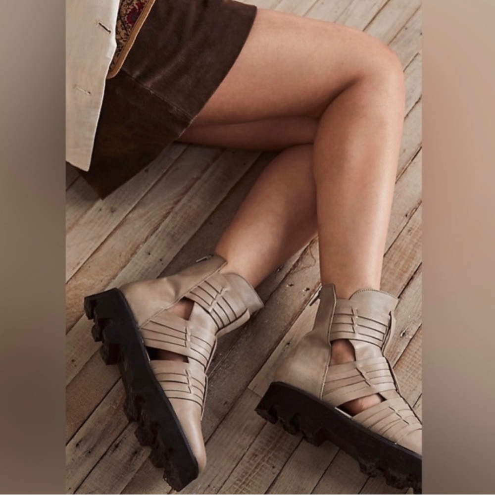 FREE People Women Bottes Lug Huarache Hydra  Size 40